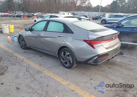 2025 Hyundai Elantra Sel Sport z USA, uszkodzony, nr VIN KMHLM4DG1SU060814